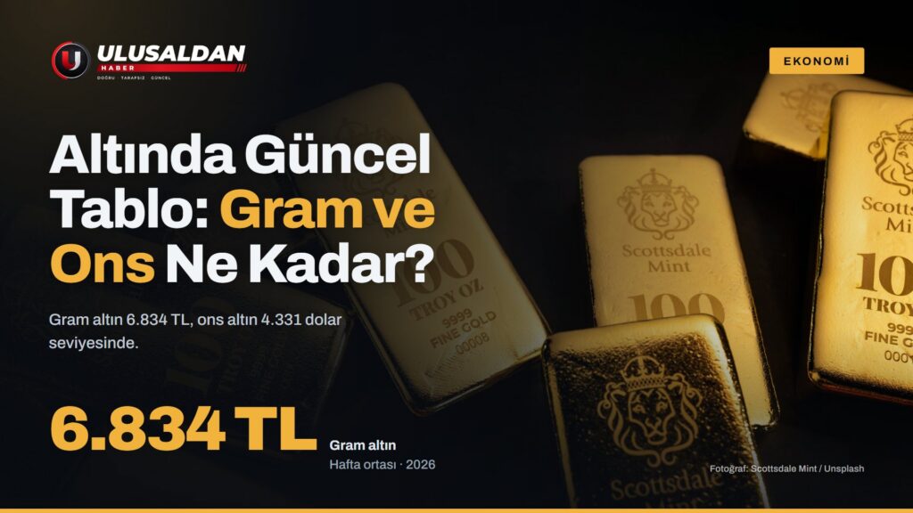gram altın fiyatı — Altın külçelerin yakın çekimi