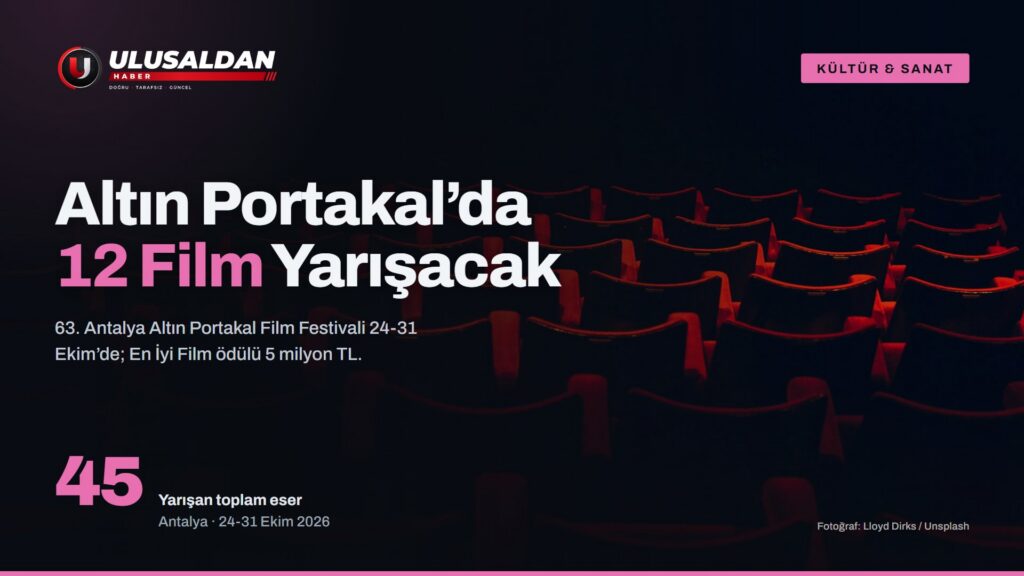 63. Altın Portakal Film Festivali’nde Yarışacak 12 Film Belli Oldu