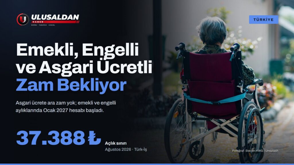 Emekli, Engelli ve Asgari Ücretli Zam Bekliyor: Ocak’ta Ne Olacak?