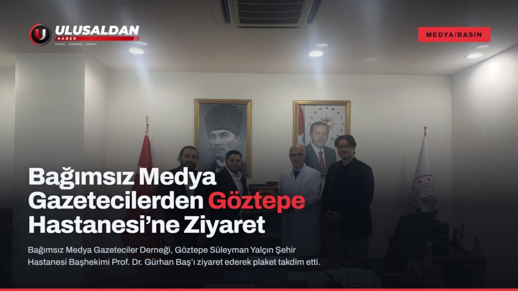 Bağımsız Medya Gazetecilerden Göztepe Hastanesi’ne Anlamlı Ziyaret