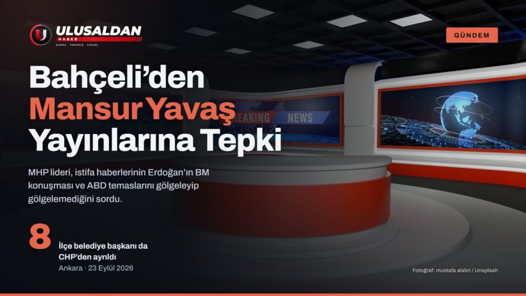 Bahçeli’den Mansur Yavaş Yayınlarına Tepki: Erdoğan’ın Temasları Vurgusu
