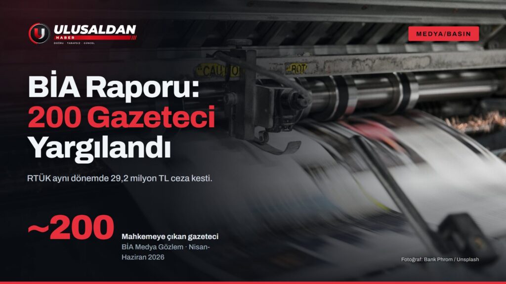 BİA Raporu: 200 Gazeteci Mahkemeye Çıktı, RTÜK 29 Milyon TL Ceza Kesti