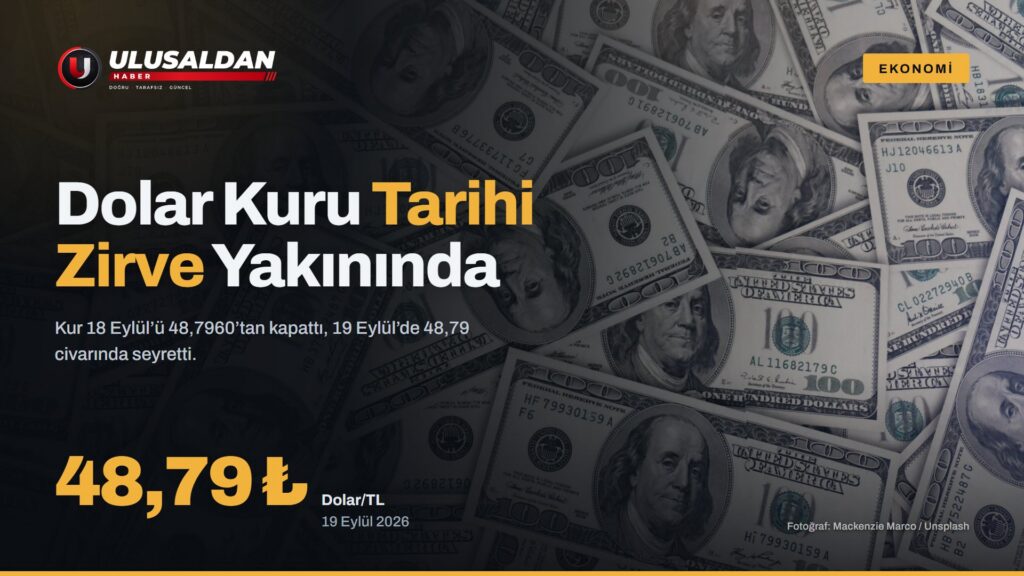 Yakın çekimde dolar banknotları (dolar kuru haberi, temsili görsel)