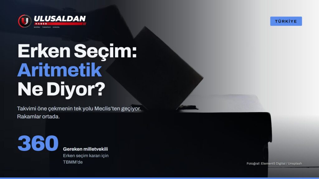 Erken Seçim Geliyor mu? Anayasa, Aritmetik ve Siyasetin Söyledikleri