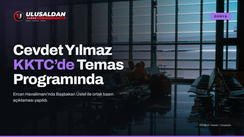 Cumhurbaşkanı Yardımcısı Yılmaz KKTC’de Temas Programında