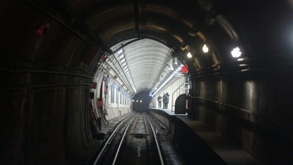 Konya — Metro istasyonunda tünel görünümü