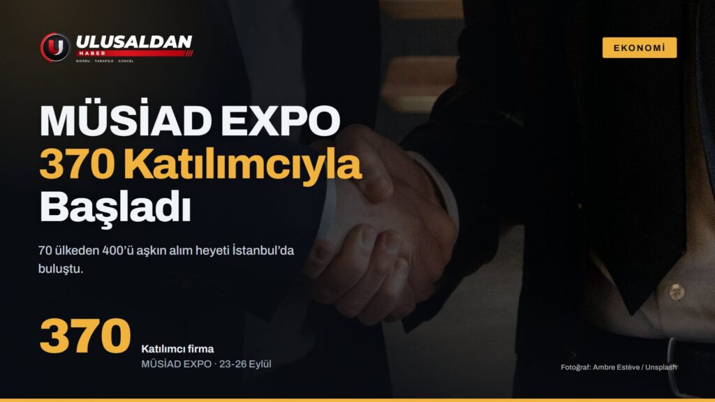MÜSİAD EXPO 2026 — Kalabalık bir fuar salonu