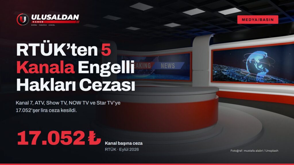 Engelli Hakları — Bir televizyon yayın stüdyosu