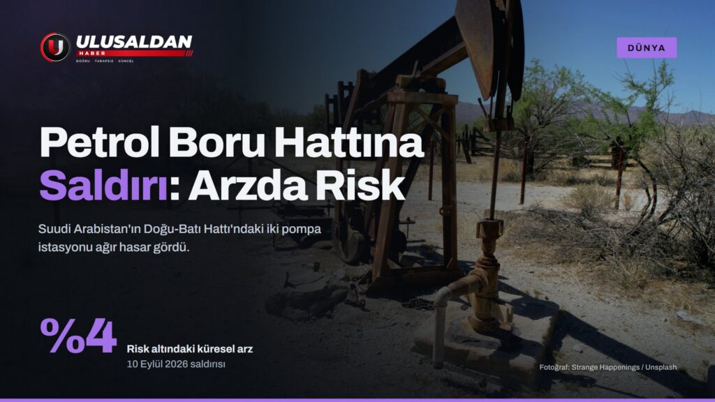 Suudi Arabistan’ın Petrol Boru Hattına Saldırı: Küresel Arzda Risk