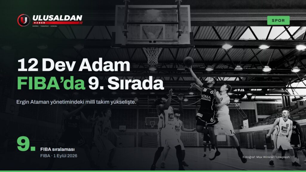 12 Dev Adam FIBA Sıralamasında 9. Basamakta