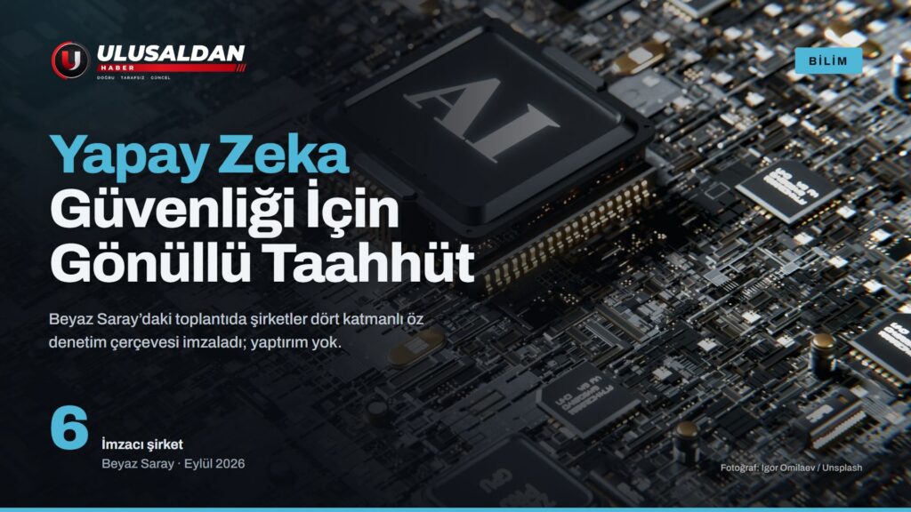 Yapay Zeka Güvenliği İçin Beyaz Saray’da Gönüllü Taahhüt: Denetim Şirketlerde