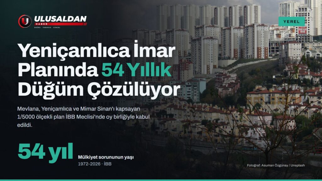 Yeniçamlıca İmar Planı: 54 Yıllık Sorun Nasıl Çözülüyor?