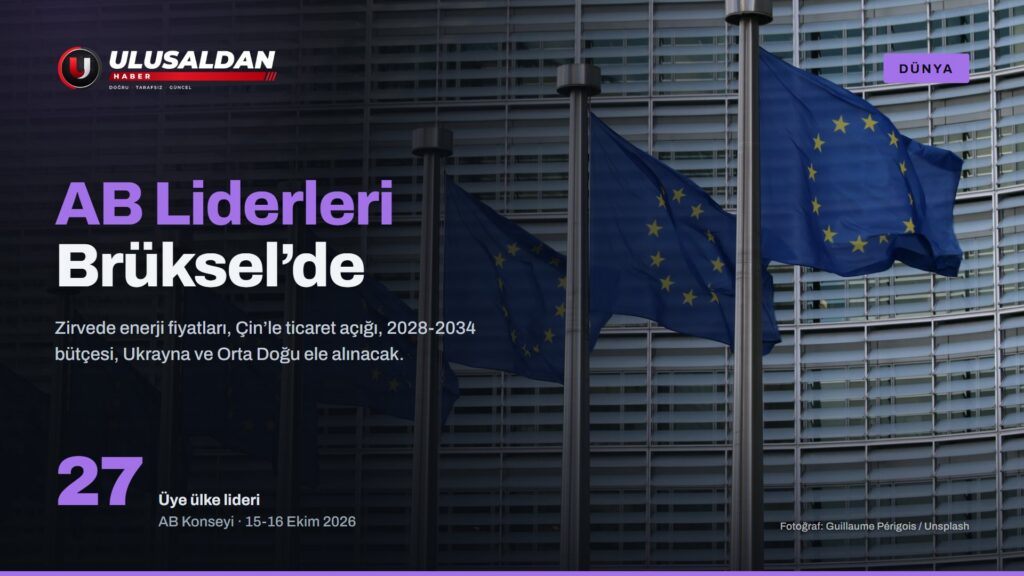 AB Liderler Zirvesi Brüksel’de: Gündemde Enerji Fiyatları, 2 Trilyon Avroluk Bütçe ve Ukrayna Var
