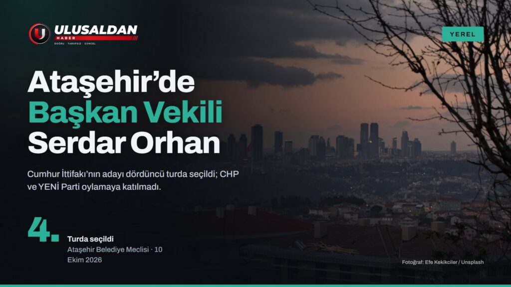 Ataşehir Başkan Vekili Serdar Orhan Oldu: Belediye Yönetimi AK Parti’ye Geçti