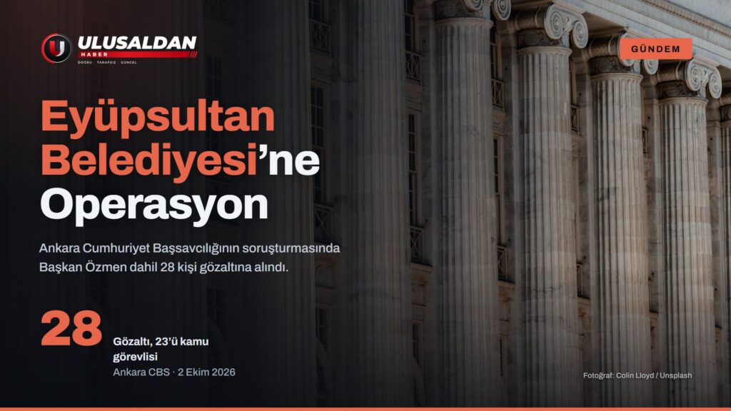 Eyüpsultan Belediyesi’ne Operasyon: Başkan Özmen Dahil 28 Kişi Gözaltında