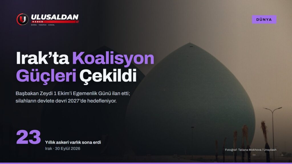Bağdat’ta iki büyük kubbeden oluşan anıt