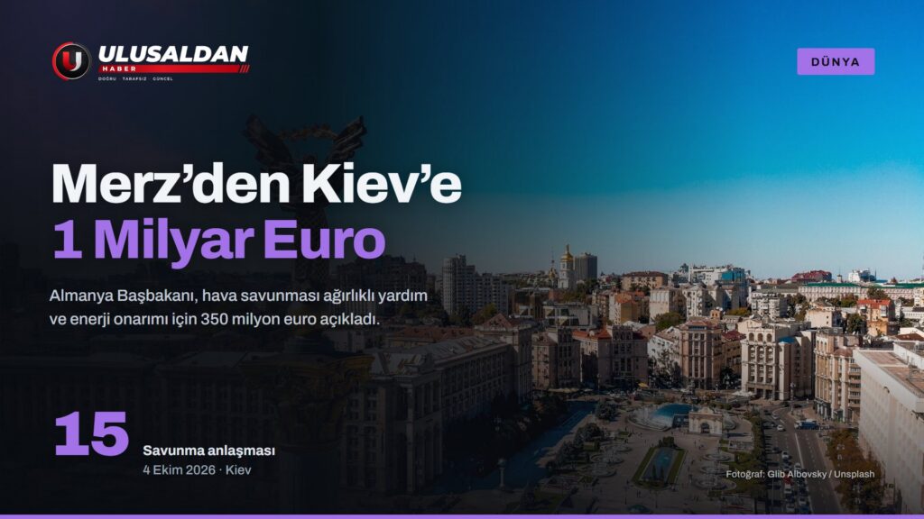 Kiev’deki Bağımsızlık Meydanı ve anıt sütunu