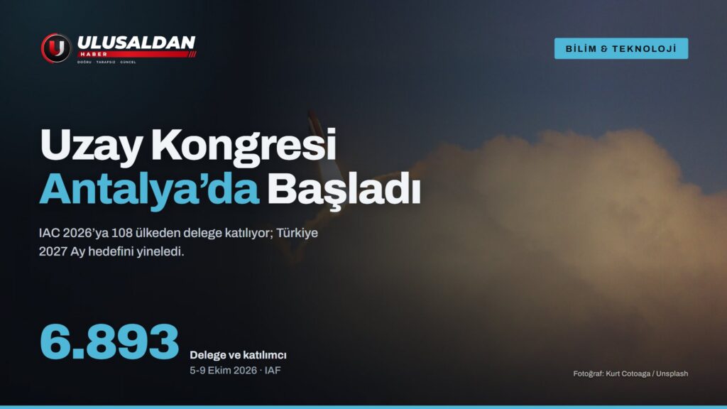 77. Uluslararası Uzay Kongresi Antalya’da Başladı: 108 Ülkeden 6 Bin 893 Delege